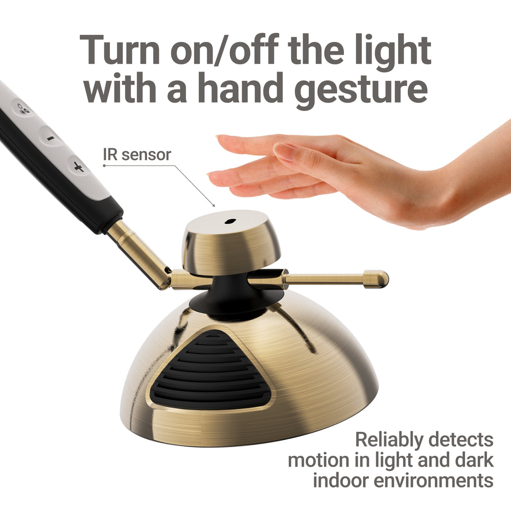 Architect LED Desk Lamp for Home Office with Gesture Control