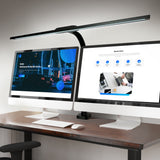 OTUS Architect LED Desk Lamp Clamp, 20W Super Bright, 31.5" Wide Task Table Light with Flexible Gooseneck